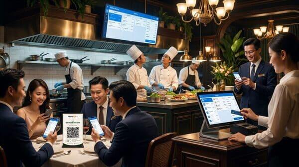 Menu Điện Tử: Giải Pháp Tối Ưu Hoá Chi Phí Và Trải Nghiệm Khách Hàng Trong Ngành F&B