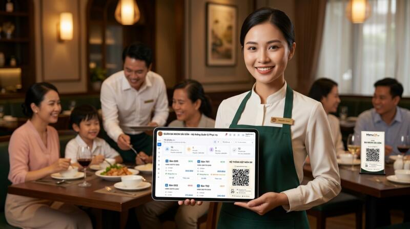 Menu Điện Tử: Giải Pháp Tối Ưu Hoá Chi Phí Và Trải Nghiệm Khách Hàng Trong Ngành F&B