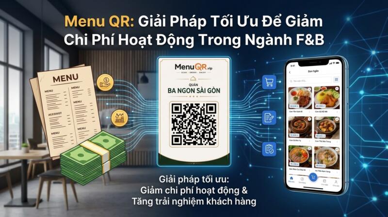 Menu QR Code - Giải Pháp Gọi Món Thông Minh Cho Nhà Hàng