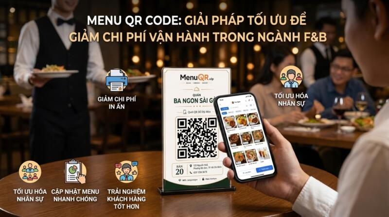 Menu QR Code - Giải Pháp Gọi Món Thông Minh Cho Nhà Hàng