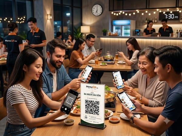 Khám Phá Hệ Thống Order Tại Bàn Qua QR code: Giải Pháp Thông Minh Cho Ngành F&B