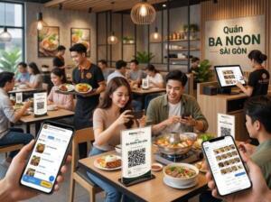 Thay Thế Menu Giấy Bằng Menu QR code: Giải Pháp Hiện Đại Cho Ngành F&B